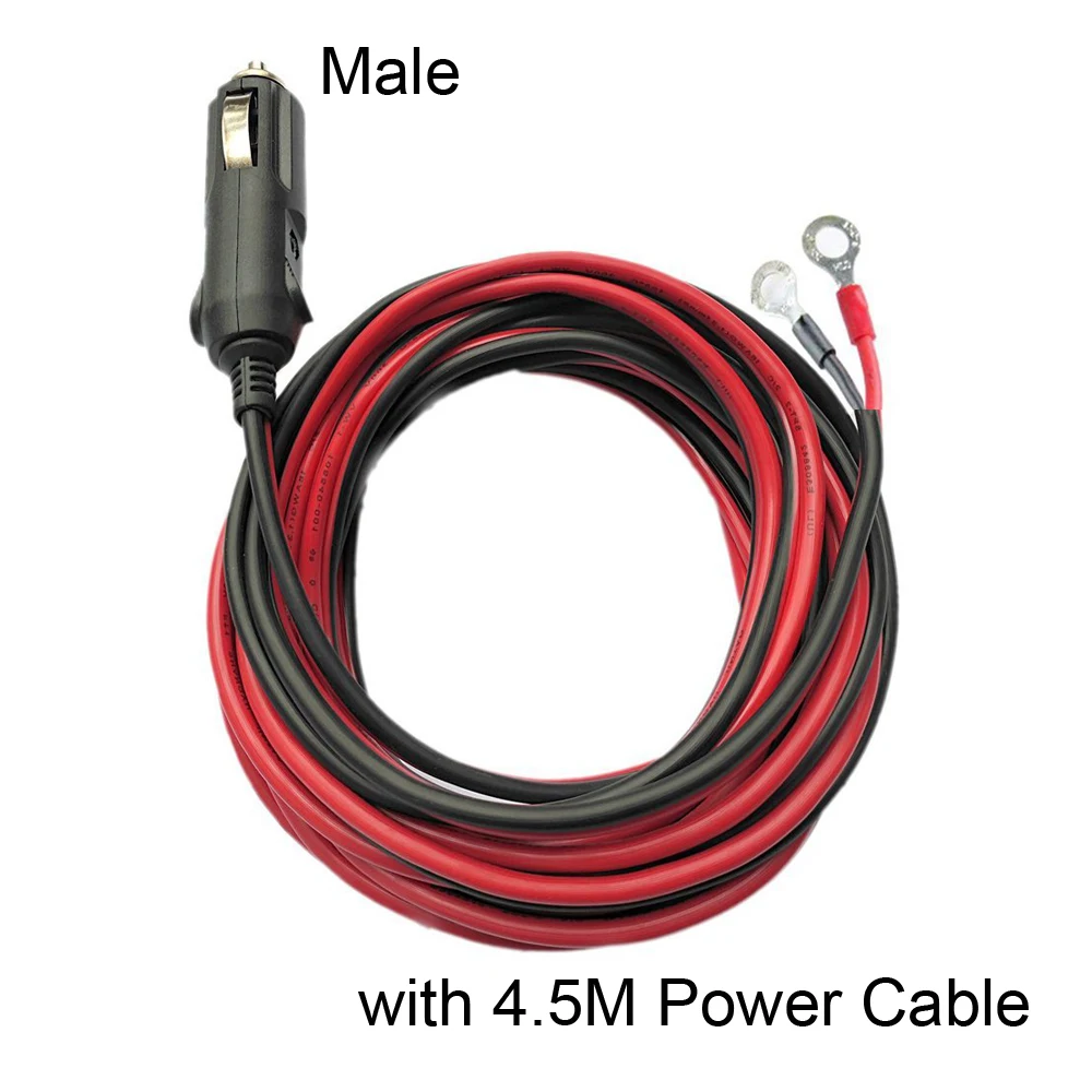 Podofo Cigarette Lighter Adapter 12V 15A Male Plug Car Charger with 0.5M/4.5M Power Cable Wire for Car / Air pump / Electric Cup
Podofo Cigarette Lighter Adapter 12V 15A Male Plug Car Charger with 0.5M/4.5M Power Cable Wire for Car / Air pump / Electric Cup