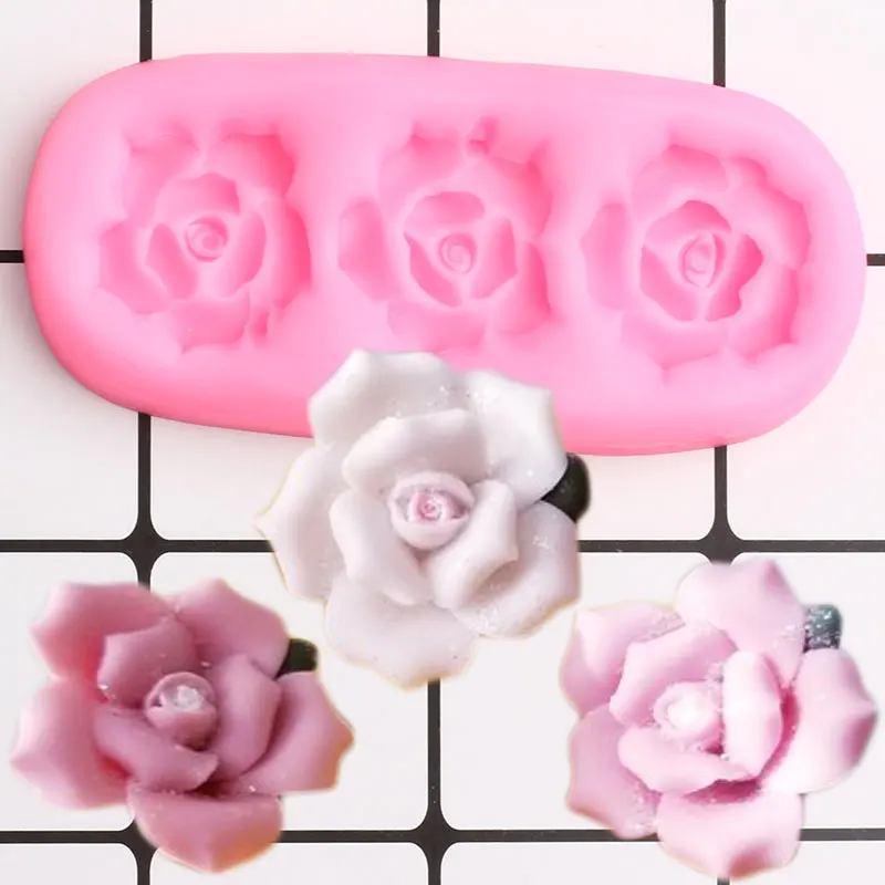 Rose Flower Silicone Molds Wedding Cake Decorating Tools Cupcake Baking Fondant Mold Fimo Clay Candy Chocolate Gumpaste Moulds
Rose Flower Silicone Molds Wedding Cake Decorating Tools Cupcake Baking Fondant Mold Fimo Clay Candy Chocolate Gumpaste Moulds