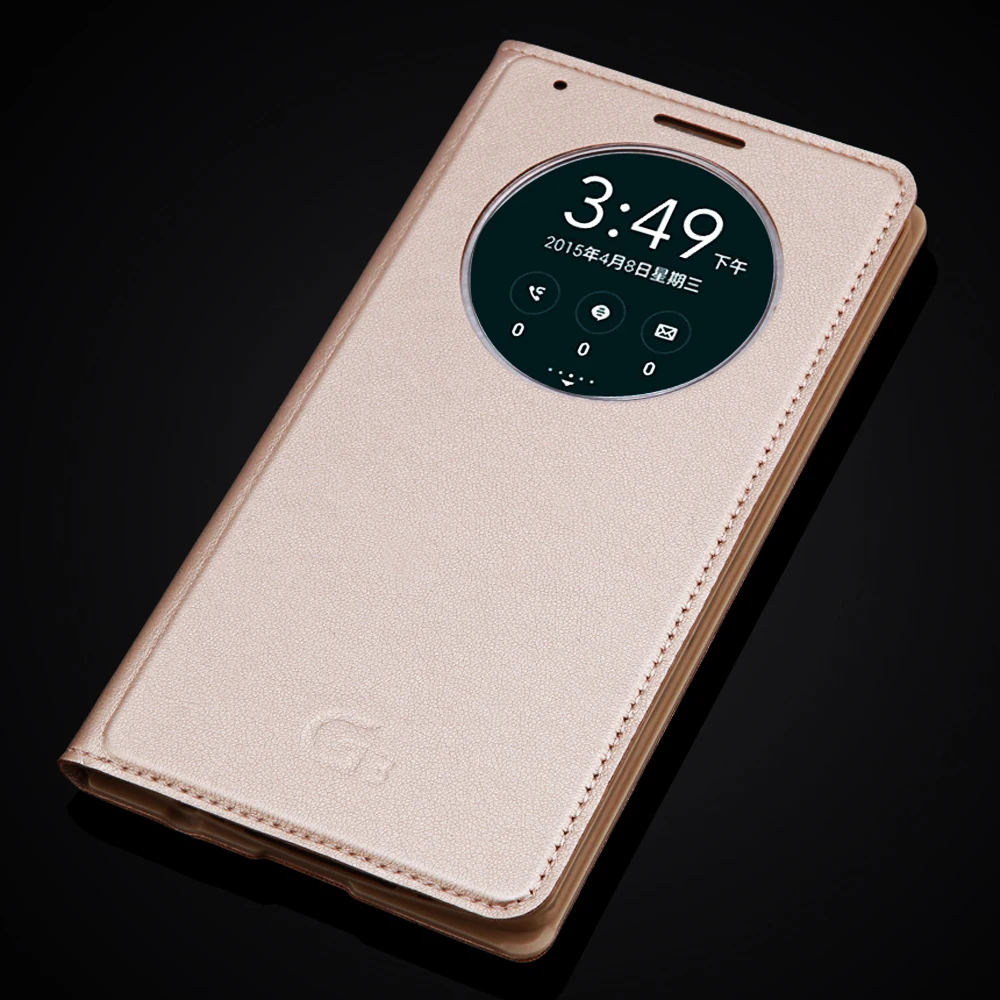 Auto Dormancy function Smart View Back Battery Cover For LG Optimus G3 D855 D850 D851 Flip Leather Shell Quick Circle Case
Auto Dormancy function Smart View Back Battery Cover For LG Optimus G3 D855 D850 D851 Flip Leather Shell Quick Circle Case