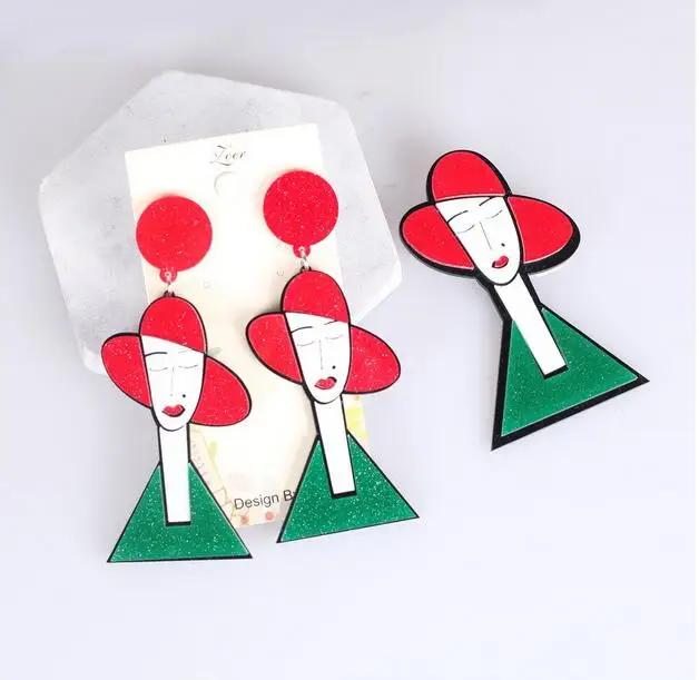New arrival simple style retro vintage red hat french woman arylic dangle earrings for women party club jewelry drop earrings
New arrival simple style retro vintage red hat french woman arylic dangle earrings for women party club jewelry drop earrings