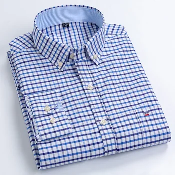 NIGRITY 2019 New Men Oxford Long Sleeved Soild shirt Slim Fit Male Business Casual Dress Shirt Soft Comfortable Size S-4XL
NIGRITY 2019 New Men Oxford Long Sleeved Soild shirt Slim Fit Male Business Casual Dress Shirt Soft Comfortable Size S-4XL