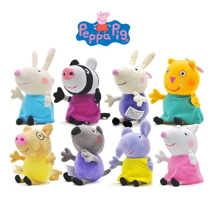Genuine Peppa Pig 8 friend Candy Danny Emily Pedro Rebecca Richard Suzy Zoe Children's Toy gift kids birthday Christmas toy Hot
Genuine Peppa Pig 8 friend Candy Danny Emily Pedro Rebecca Richard Suzy Zoe Children's Toy gift kids birthday Christmas toy Hot