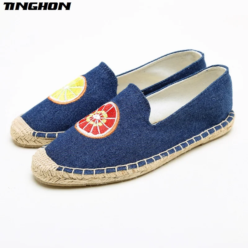 Fashion Ethnic Casual Espadrilles Embroidered Lemon Flat New Women Spring Printed Embroider Slip on Fishermen Hemp Rope Shoes
Fashion Ethnic Casual Espadrilles Embroidered Lemon Flat New Women Spring Printed Embroider Slip on Fishermen Hemp Rope Shoes