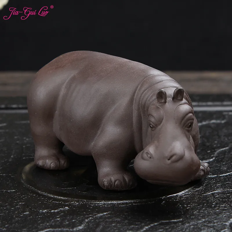 JIA-GUI LUO Tea Pet Animal Hippo Purple Clay Home Decor Tea Decoration Kung Fu Tea Pet Clay Tea Pet N021
JIA-GUI LUO Tea Pet Animal Hippo Purple Clay Home Decor Tea Decoration Kung Fu Tea Pet Clay Tea Pet N021