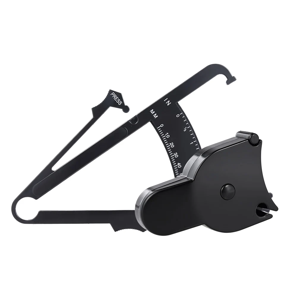 70mm W4659B Skinfold Body Fat Caliper Set Body Fat Tester Body Skinfold Measurement Tool with Measure Tape Black
70mm W4659B Skinfold Body Fat Caliper Set Body Fat Tester Body Skinfold Measurement Tool with Measure Tape Black
