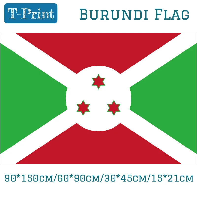 Burundi National Flag Hand Flag 90*150cm60*90cm 40*60 Flying Hanging Flag Sports games Sports meeting Gif Banner decoration flag
Burundi National Flag Hand Flag 90*150cm60*90cm 40*60 Flying Hanging Flag Sports games Sports meeting Gif Banner decoration flag