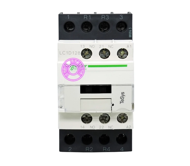 TeSys D Contactor 4P LC1D128 LC1D128NDC 60V / LC1D128PDC 155V / LC1D128QDC 174V / LC1D128ZDC 20V DC 
TeSys D Contactor 4P LC1D128 LC1D128NDC 60V / LC1D128PDC 155V / LC1D128QDC 174V / LC1D128ZDC 20V DC
