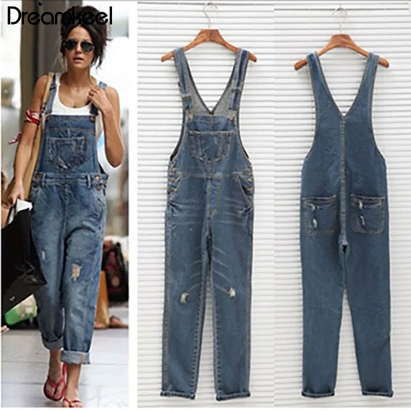 Denim Jumpsuit Women 2019 Fashion Ladies Spring Loose Jeans Rompers Female Casual Loose Big Size Overall Playsuit With Pocket Y
Denim Jumpsuit Women 2019 Fashion Ladies Spring Loose Jeans Rompers Female Casual Loose Big Size Overall Playsuit With Pocket Y