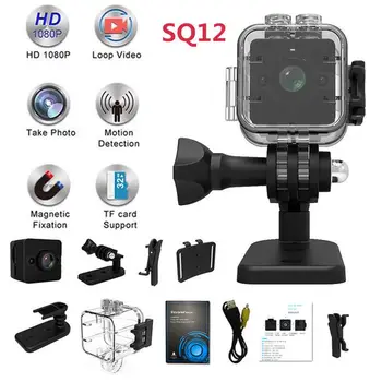 SQ12 Waterproof Mini Camera HD 1080P DVR Sports Camcorders Motion Detection DV Video Recorder Support 32G TF Card PK SQ10 SQ8
SQ12 Waterproof Mini Camera HD 1080P DVR Sports Camcorders Motion Detection DV Video Recorder Support 32G TF Card PK SQ10 SQ8