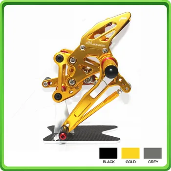 CNC Adjustable Rearsets Rear set sets Foot Rest Pegs Pedal for KTM 1290 Super Duke SuperDuke R 2014 2015 2016 2017 Gold
CNC Adjustable Rearsets Rear set sets Foot Rest Pegs Pedal for KTM 1290 Super Duke SuperDuke R 2014 2015 2016 2017 Gold