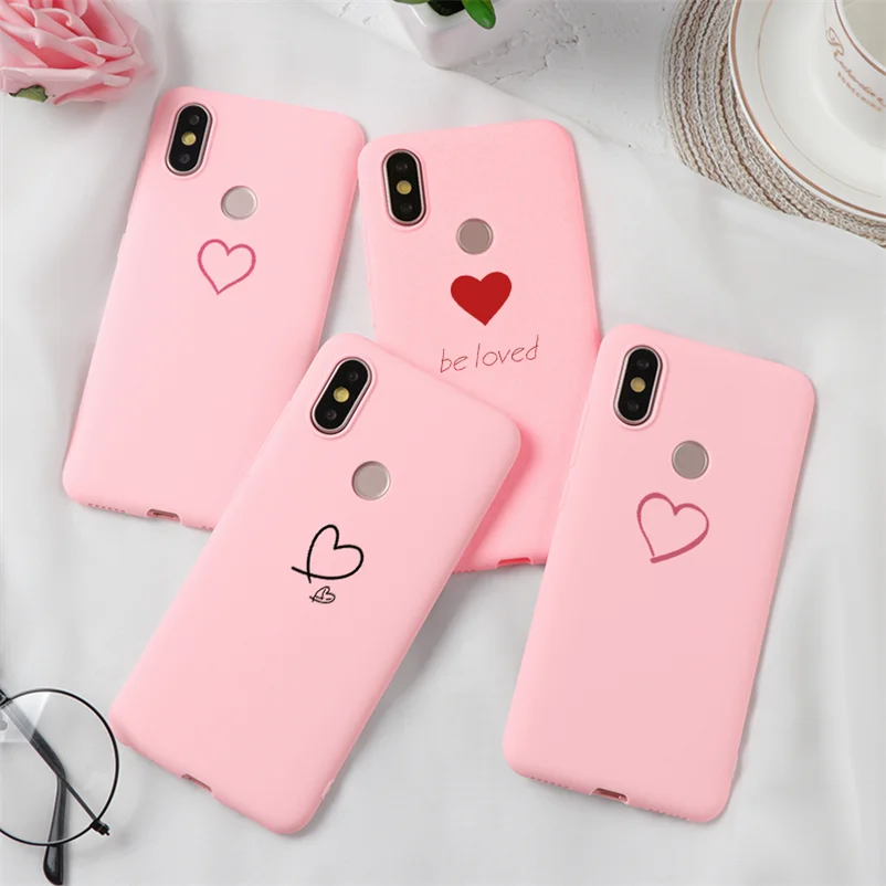 Pink Heart Soft TPU Cover For Xiaomi Redmi 4A 4X 5 Plus 5A 6A S2 Note 3 4X 5 6 7 Pro Mi A1 5X A2 6X 8 Lite Mi 9 F1 Case Luxury
Pink Heart Soft TPU Cover For Xiaomi Redmi 4A 4X 5 Plus 5A 6A S2 Note 3 4X 5 6 7 Pro Mi A1 5X A2 6X 8 Lite Mi 9 F1 Case Luxury
