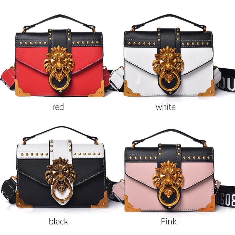 Fashion Women Messenger Bags Rivet Shoulder Bag High Quality Girls Party Evening Tote Small Oblique Cross handbag
Fashion Women Messenger Bags Rivet Shoulder Bag High Quality Girls Party Evening Tote Small Oblique Cross handbag