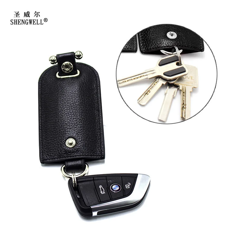 Genuine Leather Car Key Holder Bag Hooks Accessories Keychain Case Unisex Key Protect Wallet
Genuine Leather Car Key Holder Bag Hooks Accessories Keychain Case Unisex Key Protect Wallet