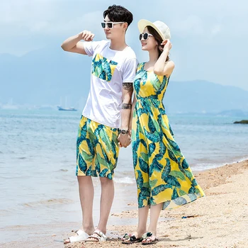 Family Matching Outfit for Sea Beach Mum Daughter Print Long Dresses Father Son Short T-shirt and Shorts Set Summer Family Look
Family Matching Outfit for Sea Beach Mum Daughter Print Long Dresses Father Son Short T-shirt and Shorts Set Summer Family Look