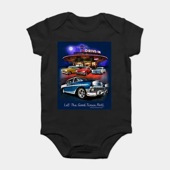 Baby Onesie Baby Bodysuits kid t shirt Funny novelty 55 56 57 Tri-Five Chevy Chevrolet Drive-in Cotton Preshrunk - Navy Blue
Baby Onesie Baby Bodysuits kid t shirt Funny novelty 55 56 57 Tri-Five Chevy Chevrolet Drive-in Cotton Preshrunk - Navy Blue