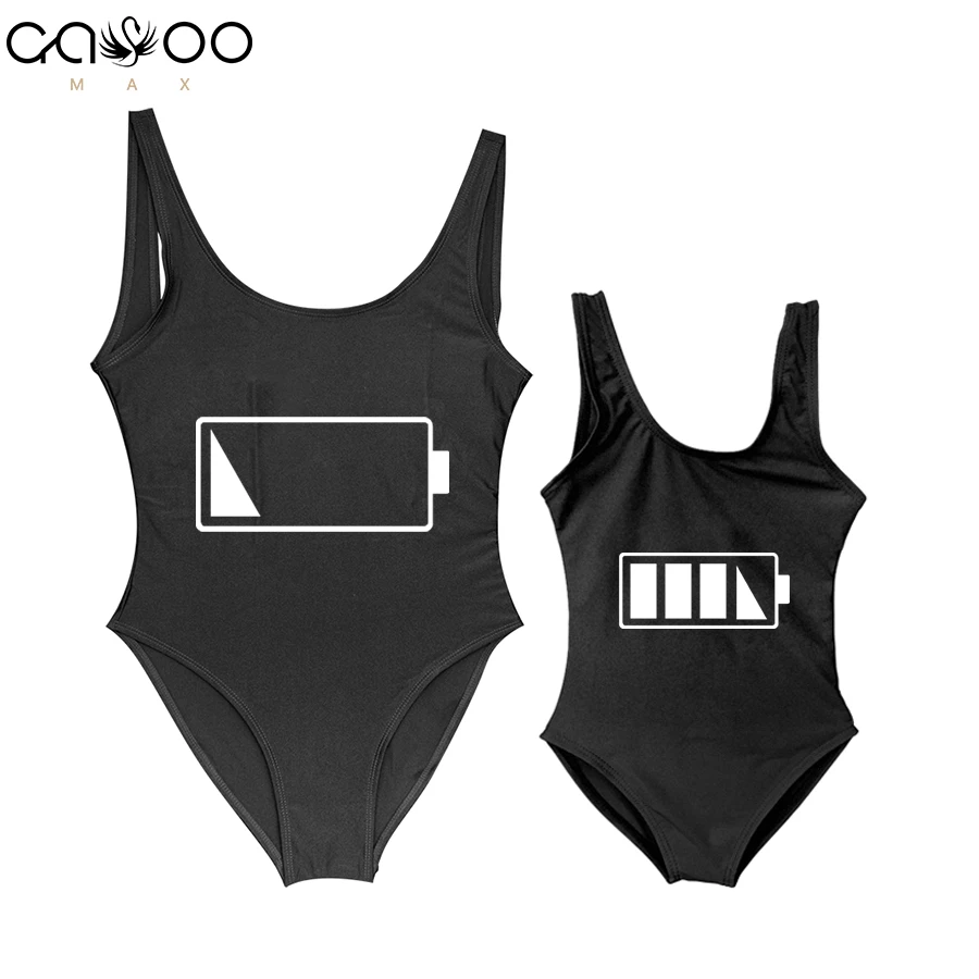New Family Matching One Piece Swimsuit Swimwear Battery Pattern Mom Girls Women Kids Baby Swimsuits Bikini Clothing Beachwear
New Family Matching One Piece Swimsuit Swimwear Battery Pattern Mom Girls Women Kids Baby Swimsuits Bikini Clothing Beachwear