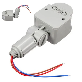 Hot Sale 12M Gray ABS Environmental Adjustable LED Outdoor AC90V-250V Infrared Motion Sensor Detector
Hot Sale 12M Gray ABS Environmental Adjustable LED Outdoor AC90V-250V Infrared Motion Sensor Detector