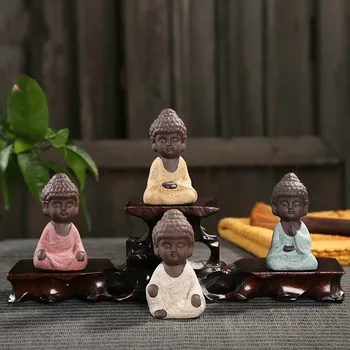 Mini Buddha statue monk figurine tathagata India Yoga Mandala tea pet purple ceramic crafts Zakka decorative ceramic ornaments
Mini Buddha statue monk figurine tathagata India Yoga Mandala tea pet purple ceramic crafts Zakka decorative ceramic ornaments