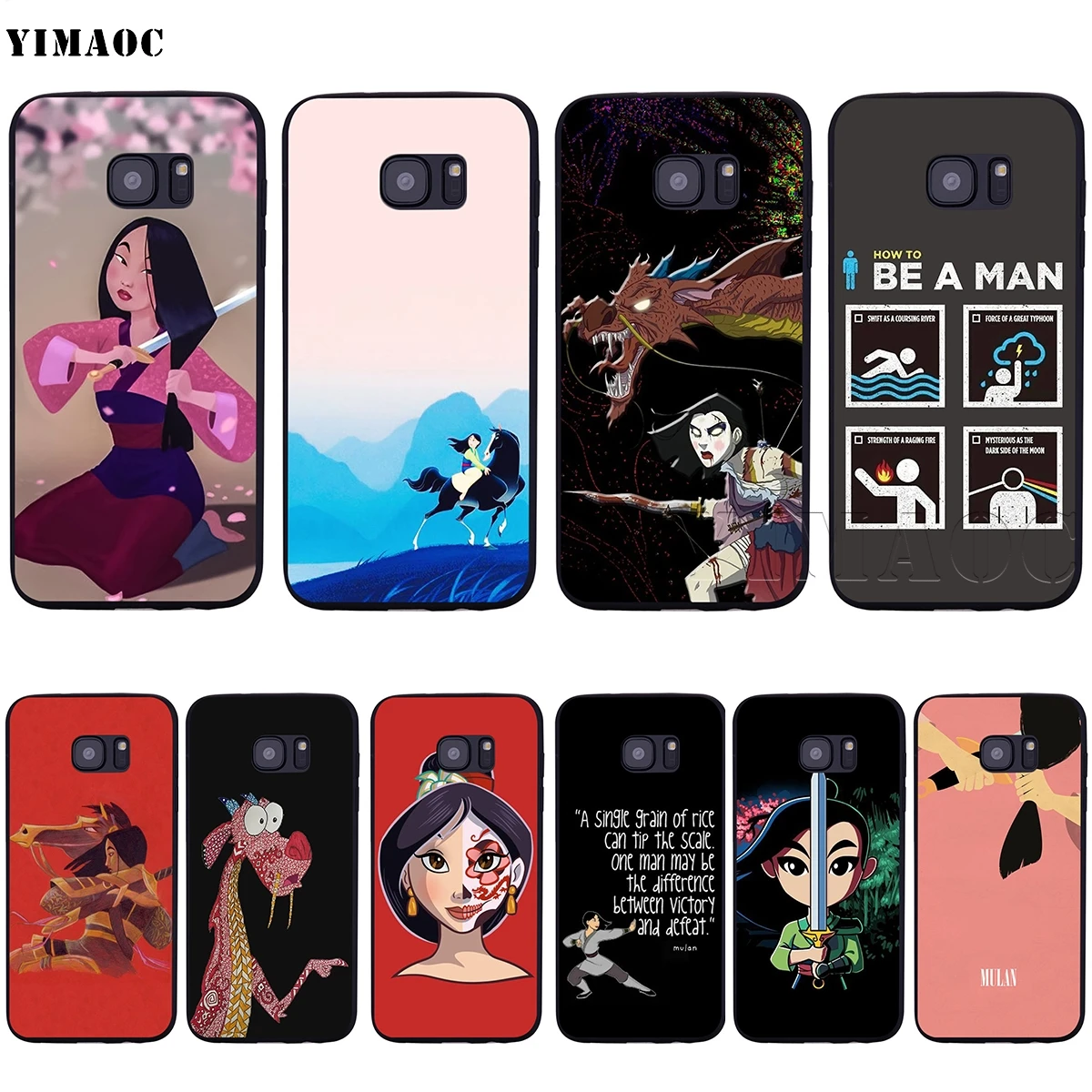 YIMAOC Cartoon Mulan Soft Silicone Case for Samsung Galaxy S6 S7 S10e Edge S8 S9 Plus A3 A5 A6 A7 A8 A9 J6 Note 8 9 2018
YIMAOC Cartoon Mulan Soft Silicone Case for Samsung Galaxy S6 S7 S10e Edge S8 S9 Plus A3 A5 A6 A7 A8 A9 J6 Note 8 9 2018
