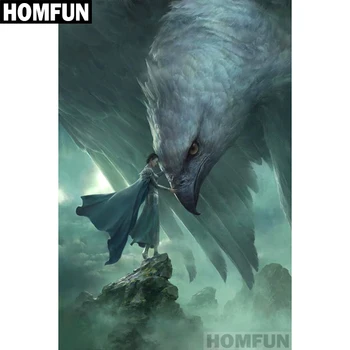 HOMFUN Full Square/Round Drill 5D DIY Diamond Painting "Eagle woman" Embroidery Cross Stitch 3D Home Decor Gift A01324
HOMFUN Full Square/Round Drill 5D DIY Diamond Painting "Eagle woman" Embroidery Cross Stitch 3D Home Decor Gift A01324