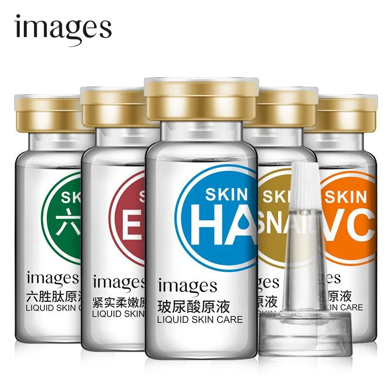 IMAGES 5pcs Hyaluronic acid+Snail Serum+Vitamin C+collagen+Tight soft liquid Essence Anti Aging whitening Anti Wrinkle Skin Care
IMAGES 5pcs Hyaluronic acid+Snail Serum+Vitamin C+collagen+Tight soft liquid Essence Anti Aging whitening Anti Wrinkle Skin Care