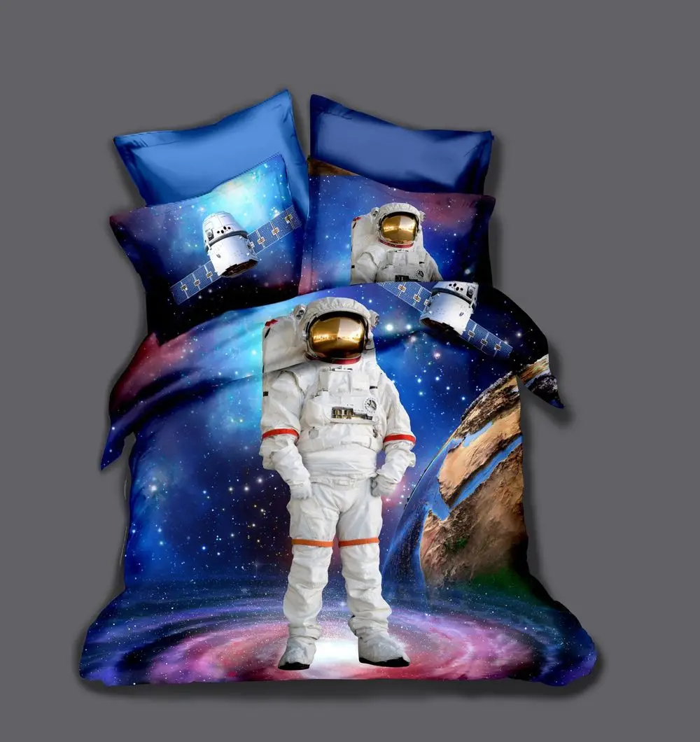New Astronaut Printing Bedding Sets Twin Full Queen King Size SL01 3D Reactive Print Comforter Duvet Covers Pillowcases
New Astronaut Printing Bedding Sets Twin Full Queen King Size SL01 3D Reactive Print Comforter Duvet Covers Pillowcases
