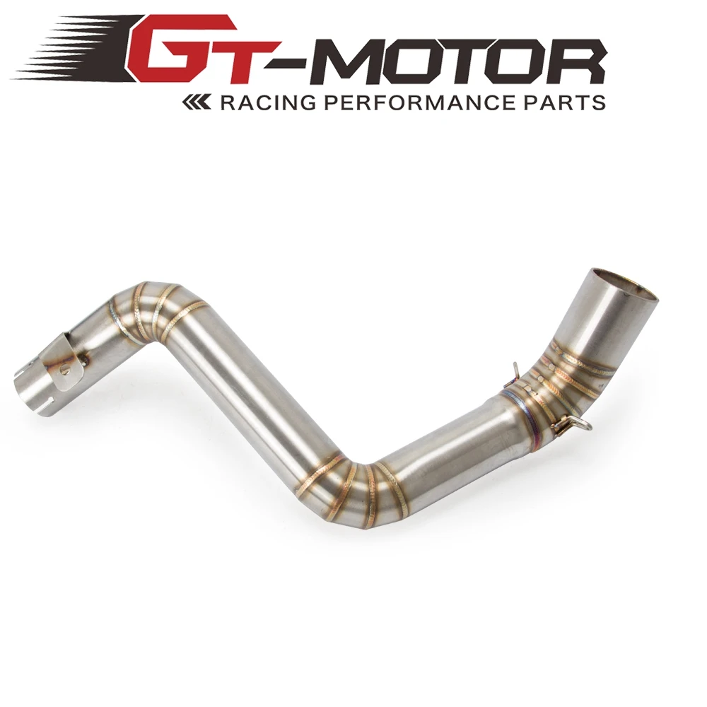 GT Motor - Motorcycle Exhaust middle pipe Round Muffler for KTM DUKE125 DUKE 200 DUKE 250 DUKE 390 2012-2016 Slip-On
GT Motor - Motorcycle Exhaust middle pipe Round Muffler for KTM DUKE125 DUKE 200 DUKE 250 DUKE 390 2012-2016 Slip-On