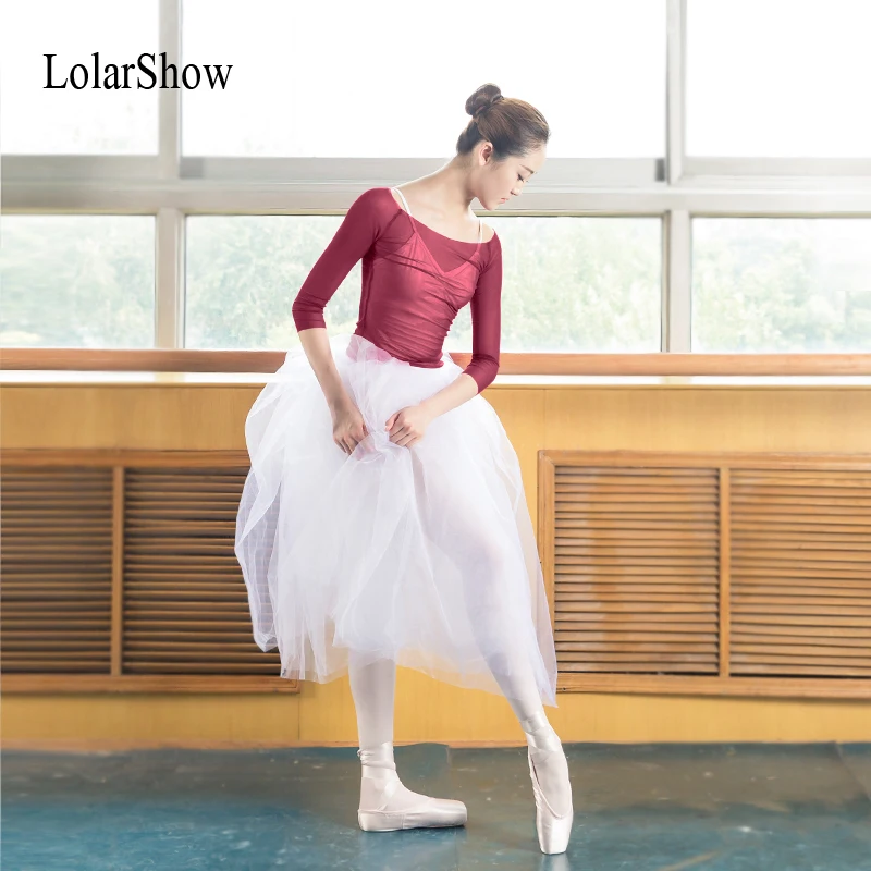 Ballet Dance Overall Leotard Cover Ballet Dance Mesh Tops For Girl 3/4 Long Sleeve Dance Top
Ballet Dance Overall Leotard Cover Ballet Dance Mesh Tops For Girl 3/4 Long Sleeve Dance Top