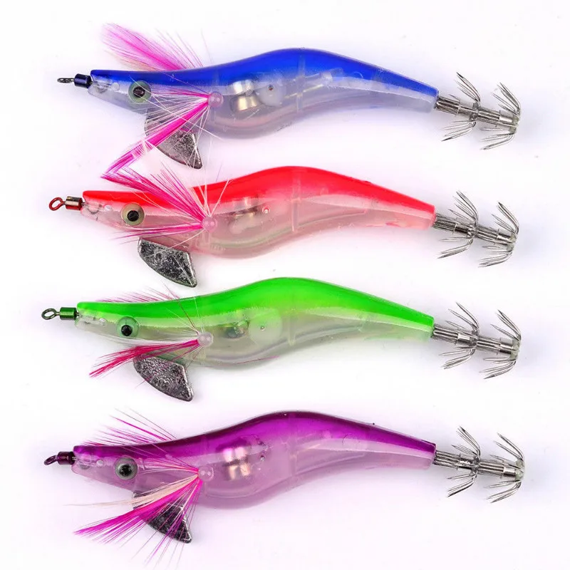 1PC Shrimp Squid Flashing LED Light Fishing Lure Prawn Bass Tackle Hooks Flashing Bait Storage Hooks
1PC Shrimp Squid Flashing LED Light Fishing Lure Prawn Bass Tackle Hooks Flashing Bait Storage Hooks