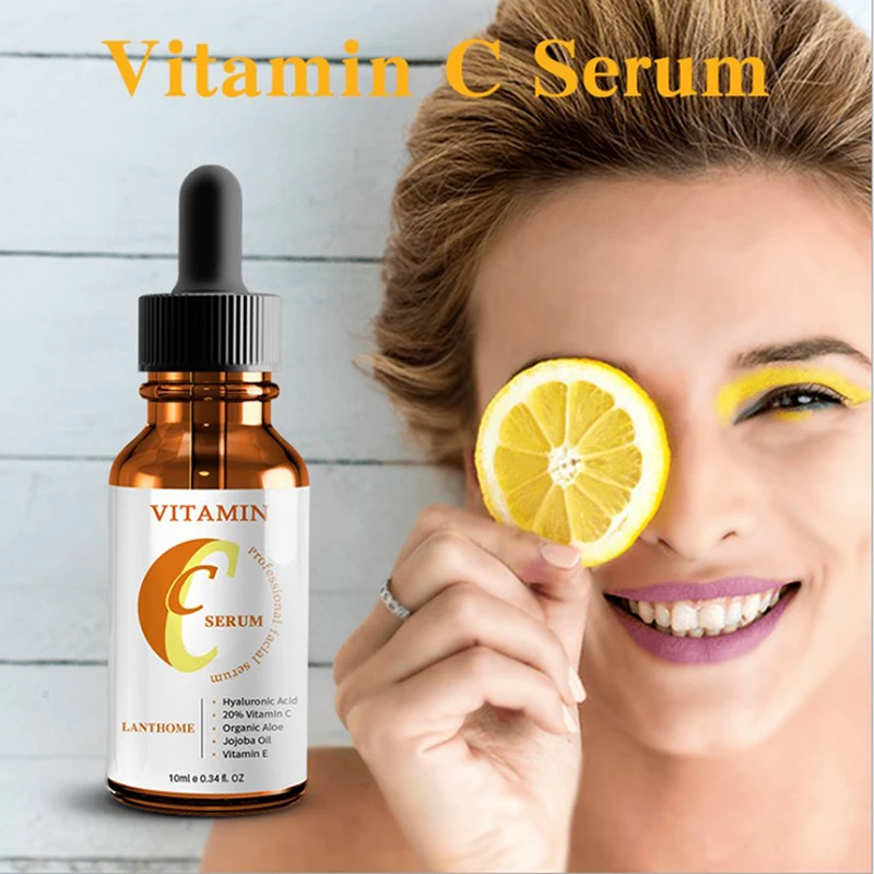 Lanthome Face Vitamin C Serum with Hyaluronic Acid Anti-wrinkle Anti-aging Moisturizing Whitening Brighten Skin Care 10ml/pc
Lanthome Face Vitamin C Serum with Hyaluronic Acid Anti-wrinkle Anti-aging Moisturizing Whitening Brighten Skin Care 10ml/pc