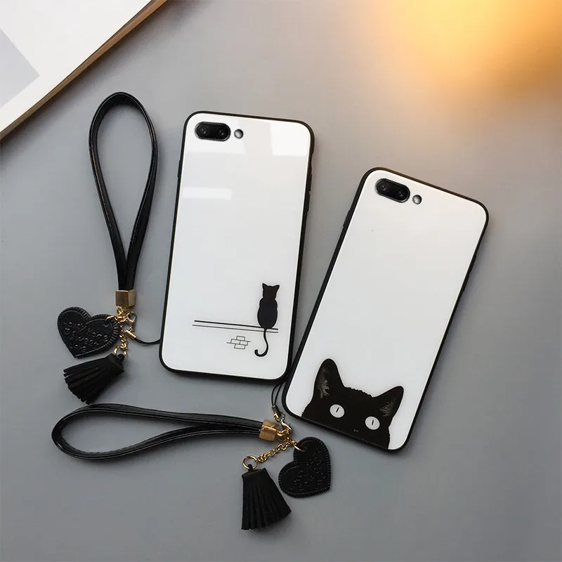 BONVAN Cartoon Cat Case For Huawei P9 Lite 2017 Tempered Glass Hard Cover For Huawei P8 Lite 2017 Wrist Strap Couqe Capa
BONVAN Cartoon Cat Case For Huawei P9 Lite 2017 Tempered Glass Hard Cover For Huawei P8 Lite 2017 Wrist Strap Couqe Capa