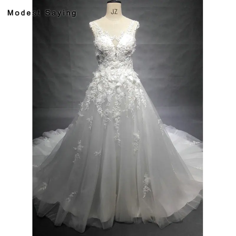 Женское длинное свадебное платье элегантное кружевное цвета слоновой кости с