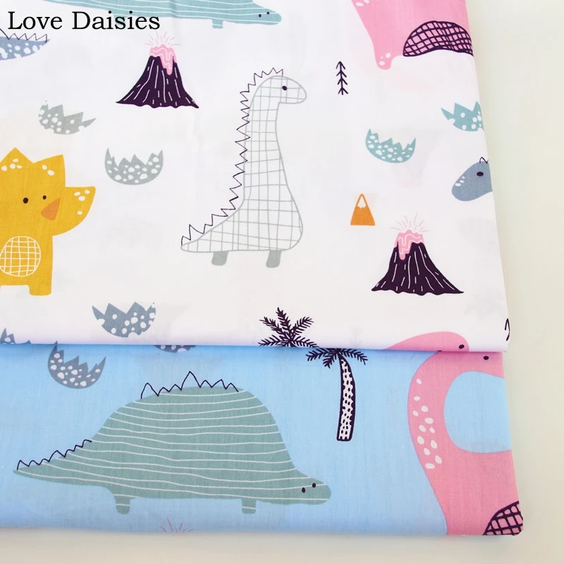 100% Cotton Twill Cloth WHITE BLUE Cartoon Ancient Big Dinosaur Palm Volcano Fabrics for DIY Kids Bedding Sheet Cushion Decor
100% Cotton Twill Cloth WHITE BLUE Cartoon Ancient Big Dinosaur Palm Volcano Fabrics for DIY Kids Bedding Sheet Cushion Decor