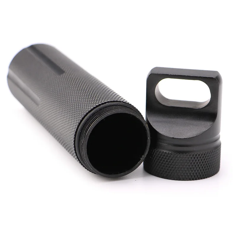 Delicate Aluminum Pill Cases For Travel Big Waterproof Capsule Cases Drug Container Tank Seal Bottle medicine Storage EDC Box
Delicate Aluminum Pill Cases For Travel Big Waterproof Capsule Cases Drug Container Tank Seal Bottle medicine Storage EDC Box
