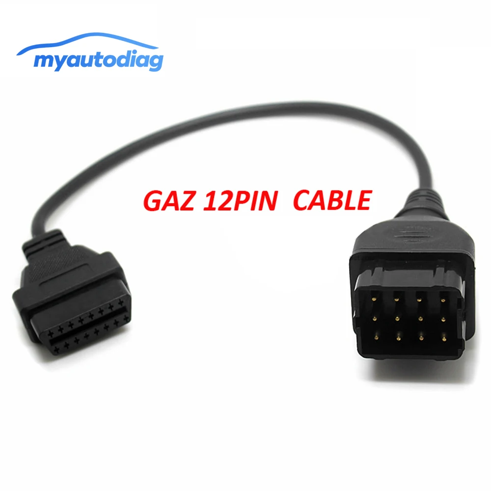 Promotion FOR GAZ 12 Pin 12Pin Male to OBD2 OBDII DLC 16 Pin 16Pin Female Car Diagnostic Tool Adapter
Promotion FOR GAZ 12 Pin 12Pin Male to OBD2 OBDII DLC 16 Pin 16Pin Female Car Diagnostic Tool Adapter