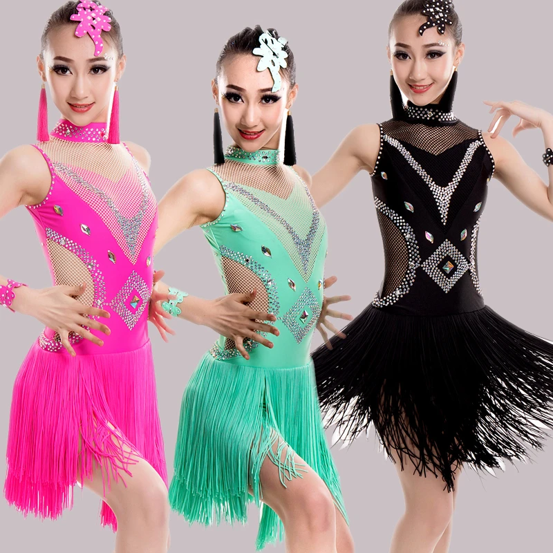 2019 New Latin Tassel Dance Skirt For Children New Arrival Sexy Rumba Sumba Competition Dancing Wear Girls Latin Dance Dress
2019 New Latin Tassel Dance Skirt For Children New Arrival Sexy Rumba Sumba Competition Dancing Wear Girls Latin Dance Dress