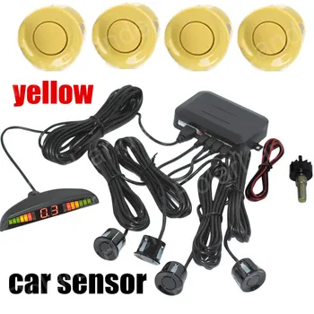top quality Car LED display parking sensor kit 4 Sensors Reverse Backup Radar System with LED display 9 colors buzzer
top quality Car LED display parking sensor kit 4 Sensors Reverse Backup Radar System with LED display 9 colors buzzer