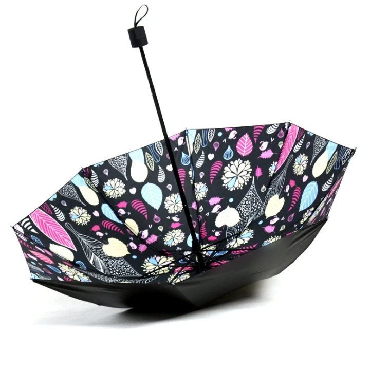 Leaf Lily Flower Painting Rain Umbrella Folding Sunshade Drawing Women Umbrella Waterproof Art Black Coating Sunny and Rainy
Leaf Lily Flower Painting Rain Umbrella Folding Sunshade Drawing Women Umbrella Waterproof Art Black Coating Sunny and Rainy