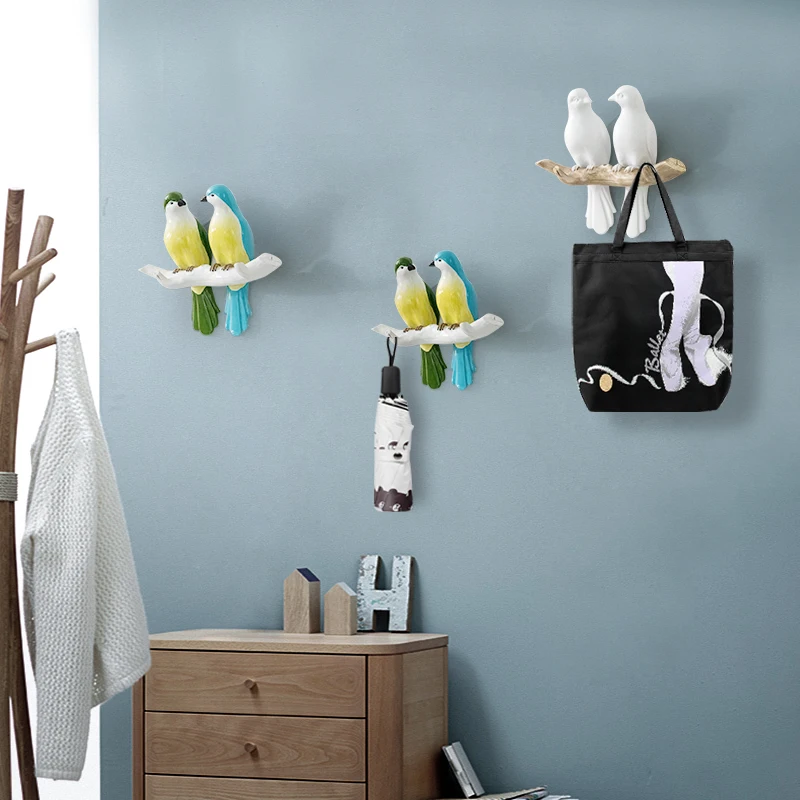 Decorative bird hook artistic creative key hanging Nordic style wall hanging wall on the door no punching
Decorative bird hook artistic creative key hanging Nordic style wall hanging wall on the door no punching