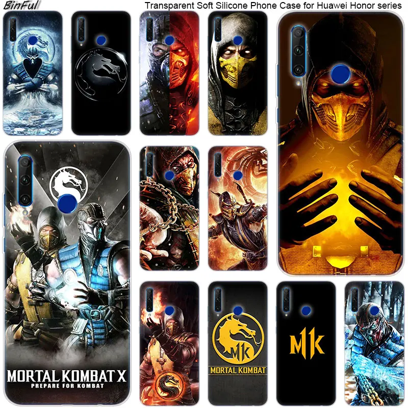 Hot Mortal Kombat Soft Silicone Phone Case for Huawei Honor 20 20i 10 9 8 Lite 8X 8C 8A 8S 7S 7A Pro View 20 Fashion Cover
Hot Mortal Kombat Soft Silicone Phone Case for Huawei Honor 20 20i 10 9 8 Lite 8X 8C 8A 8S 7S 7A Pro View 20 Fashion Cover