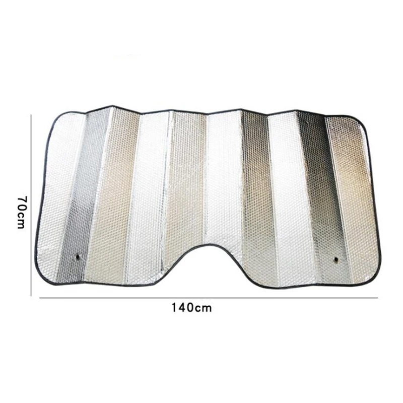 FIRECLUB 140x70cm Car Sunshade Sun Shade Windshield Visor Cover Front Rear Window UV Protection Shield Film Reflective
FIRECLUB 140x70cm Car Sunshade Sun Shade Windshield Visor Cover Front Rear Window UV Protection Shield Film Reflective