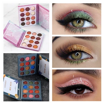 12 Color Eye Shadow Makeup Palette Glitter Shades Shimmer Long-lasting Make Up Green Pink Pigment Matte Eyeshadow Pallete
12 Color Eye Shadow Makeup Palette Glitter Shades Shimmer Long-lasting Make Up Green Pink Pigment Matte Eyeshadow Pallete