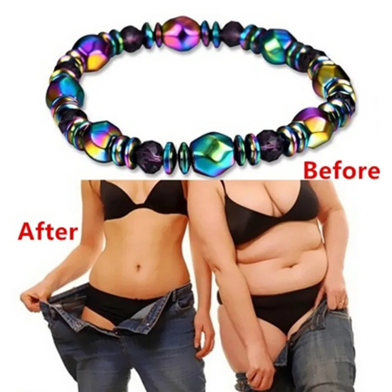 Colorful Bracelet Hematite Magnetic Weight Loss Slimming Bangles Black Gallstone Acupoint Massage Health Care Accessories
Colorful Bracelet Hematite Magnetic Weight Loss Slimming Bangles Black Gallstone Acupoint Massage Health Care Accessories