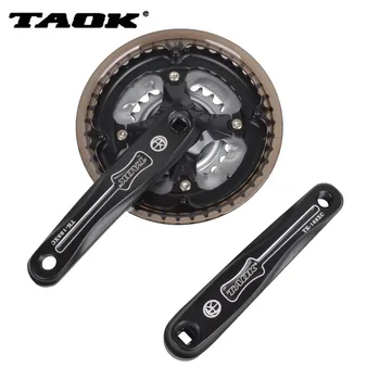 TAOK bicycle square hole sprocket wheel crank 24T-34T-42T 6/7 speed 8 speed aluminum alloy sprocket wheel bicycle accessories
TAOK bicycle square hole sprocket wheel crank 24T-34T-42T 6/7 speed 8 speed aluminum alloy sprocket wheel bicycle accessories