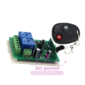 DC 12v 10A relay 2CH wireless RF Remote Control Switch Transmitter+ Receiver + case For LED LIGHT lamp
DC 12v 10A relay 2CH wireless RF Remote Control Switch Transmitter+ Receiver + case For LED LIGHT lamp