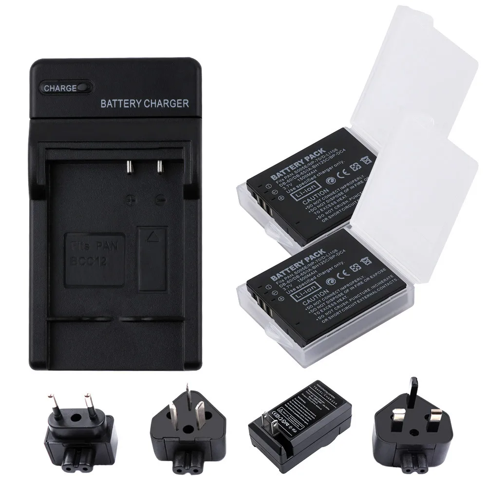 RP CGA-S005E S005 Rechargeable Battery+Charger Kit for Panasonic Lumix DMC-LX1 LX2 LX3 FX3 DMW-BCC12 For FUJI NP-70 DB60
RP CGA-S005E S005 Rechargeable Battery+Charger Kit for Panasonic Lumix DMC-LX1 LX2 LX3 FX3 DMW-BCC12 For FUJI NP-70 DB60