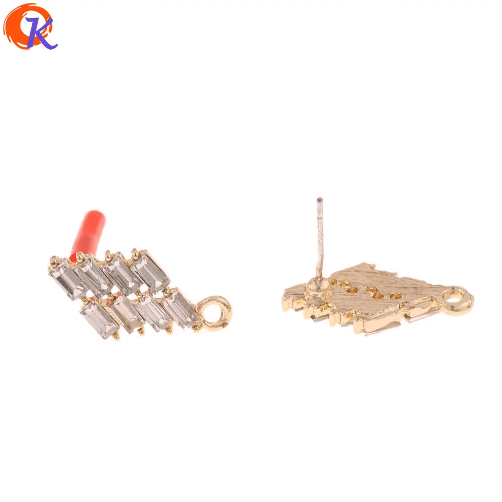 Cordial Design 50Pcs 10*19MM Jewelry Accessories/Rhinestone Earrings Stud/Rhombus Shape/DIY Making/Hand Made/Earring Findings
Cordial Design 50Pcs 10*19MM Jewelry Accessories/Rhinestone Earrings Stud/Rhombus Shape/DIY Making/Hand Made/Earring Findings