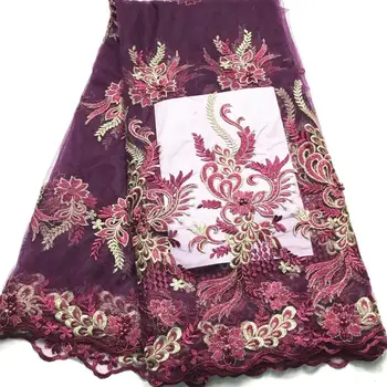 3D Flower Lace Fabric 2019 High Quality French Net Lace Fabric African Tulle Mesh Lace Fabric for Wedding Dress 
3D Flower Lace Fabric 2019 High Quality French Net Lace Fabric African Tulle Mesh Lace Fabric for Wedding Dress