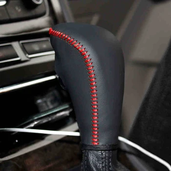 Automatic Gear Cover Case for Ford Mondeo Fusion Old Models Hand-stitched Car Styling DIY Gearshift Collars Gear Shift Covers