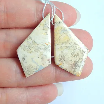 Best Jewelry! Orbicular Rhyolite Birds'Eye Jasper fashion women Earring set,36x19x4mm,5.4g
Best Jewelry! Orbicular Rhyolite Birds'Eye Jasper fashion women Earring set,36x19x4mm,5.4g